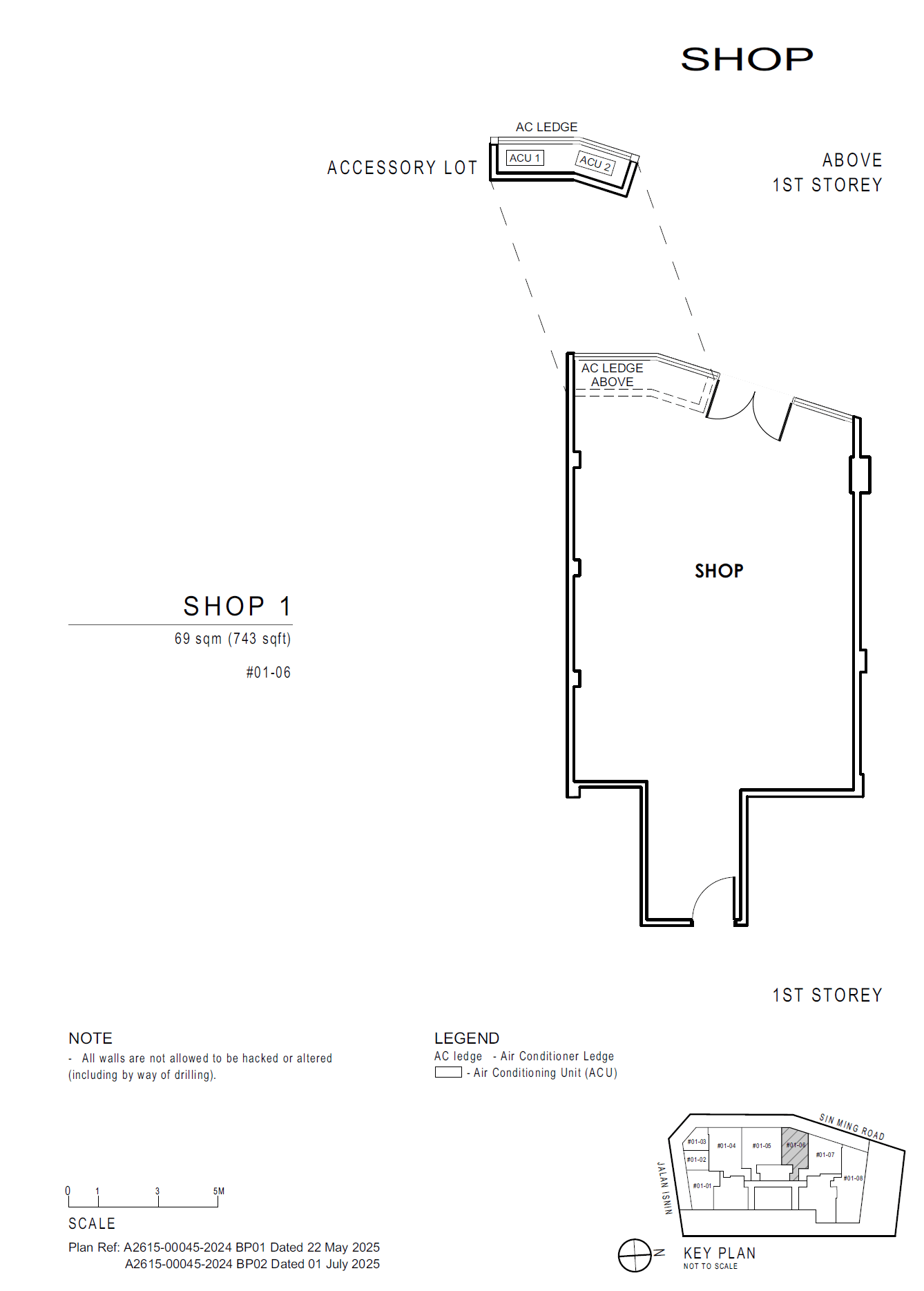 Shop 1 floor plan